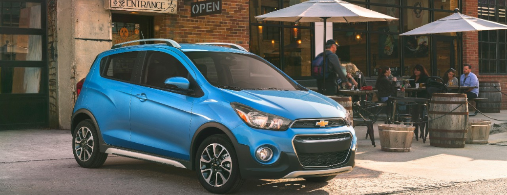 2017 Chevy Spark front quarter view
