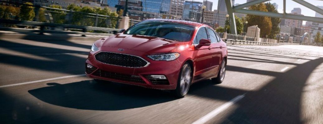 2017 Ford Fusion front view
