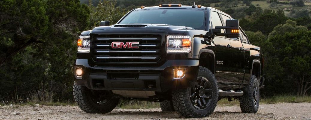 2017 Sierra HD All Terrain front quarter view