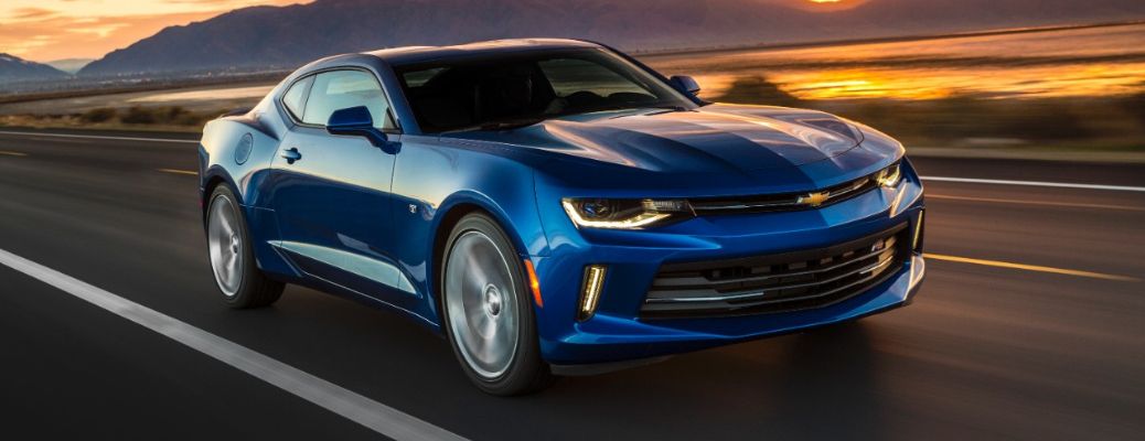 front quarter view of the 2017 Chevrolet Camaro