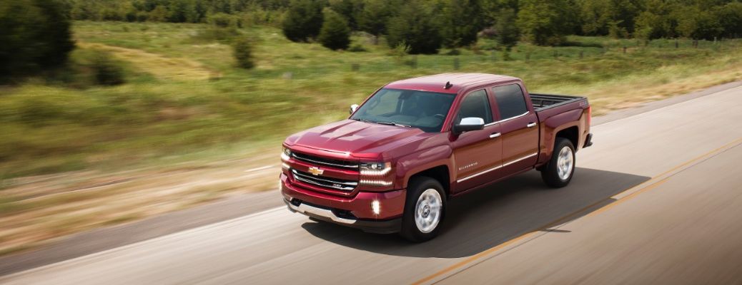 2017 Chevrolet Silverado 1500 front Quarter view