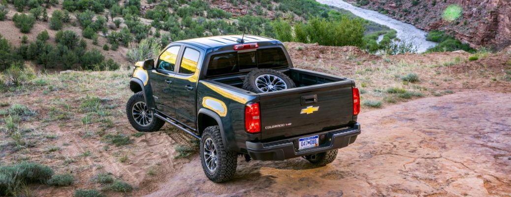 Rear View of the 2017 Chevrolet Colorado
