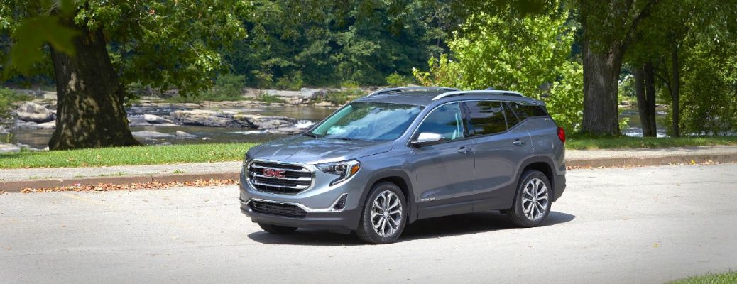 2018 GMC Terrain front quarter view