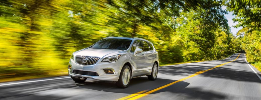 2017 Buick Envision front quarter view