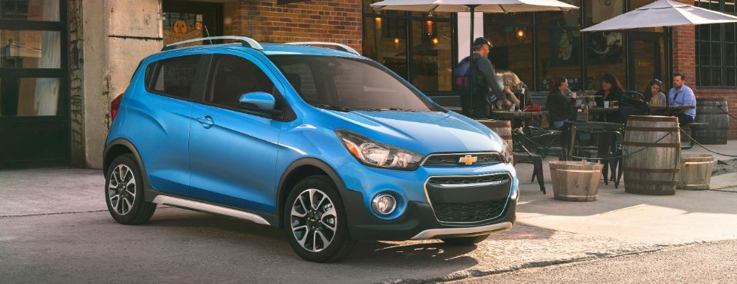 2018 Chevrolet Spark ACTIV front quarter view