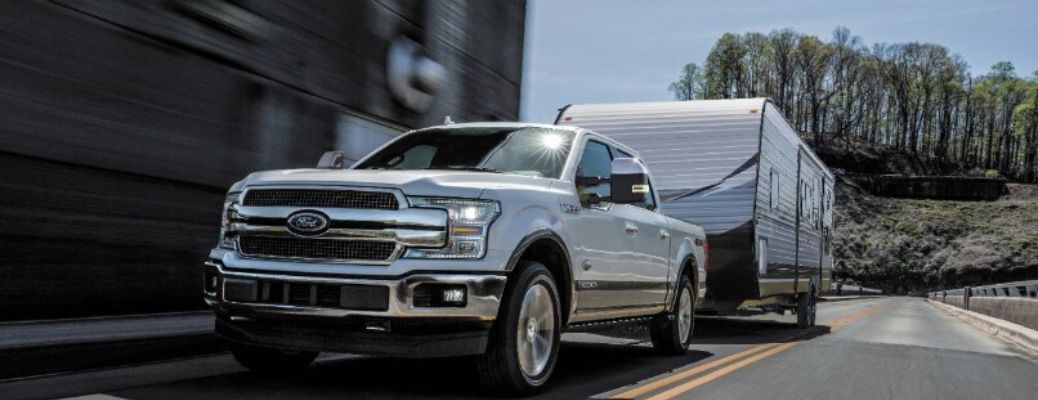 2018 Ford F-150 front quarter view