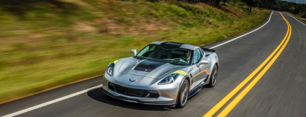 2017 Chevrolet Corvette Grand Sport front view