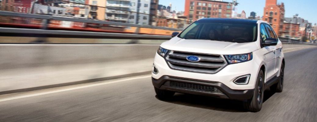 2017 Ford Edge front quarter view