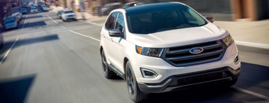 front view of the 2017 Ford Edge