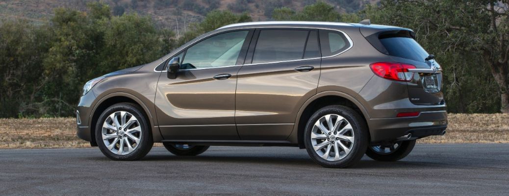 Side View of the 2017 Buick Envision