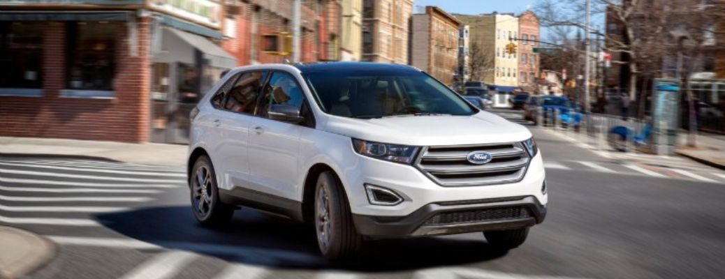 2018 Ford Edge front quarter view