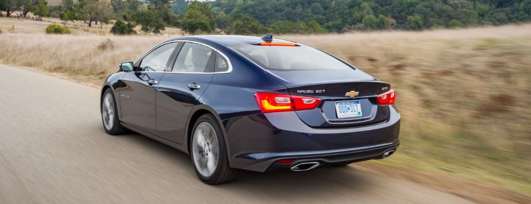 2018 Chevrolet Malibu rear view