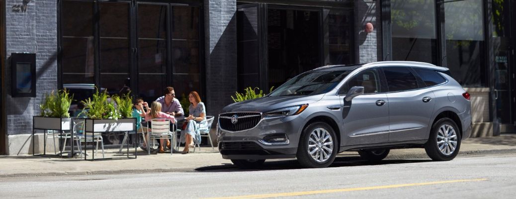 2018 Buick Enclave front quarter view
