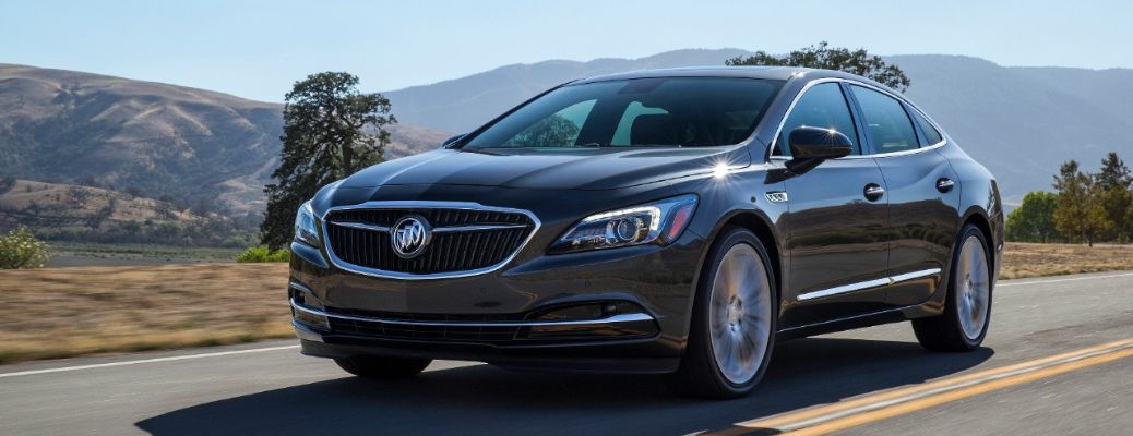2018 Buick LaCrosse front quarter view