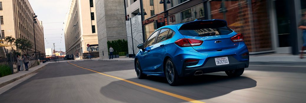2019 Chevy Cruze on the road