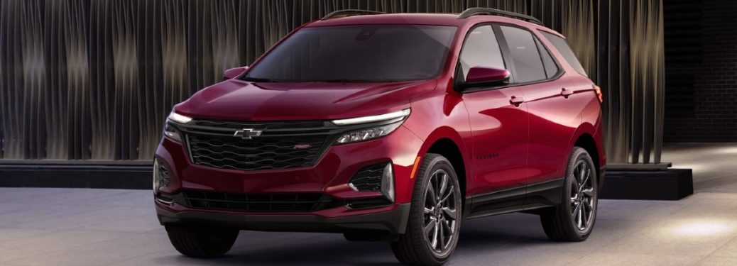 red 2021 chevy equinox