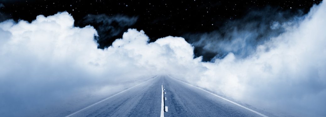 highway going into space