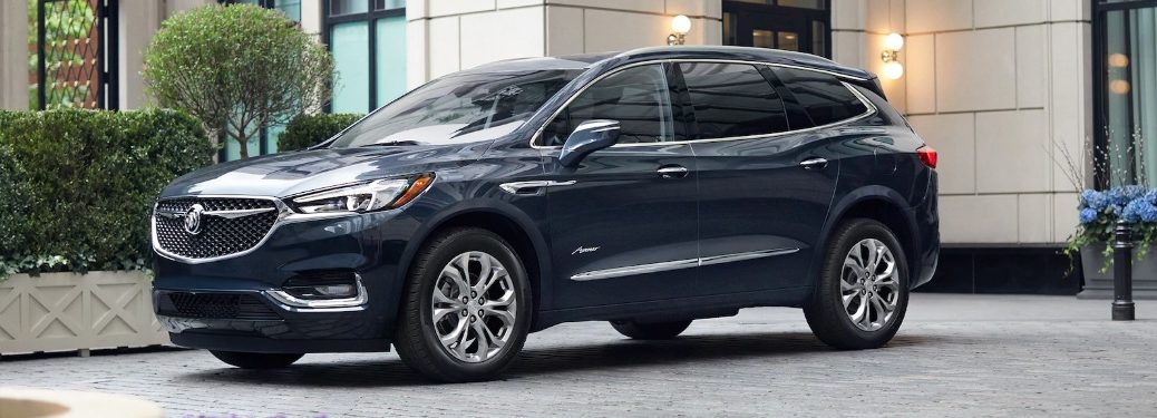 2020 Buick Avenir parked outside of a brick building
