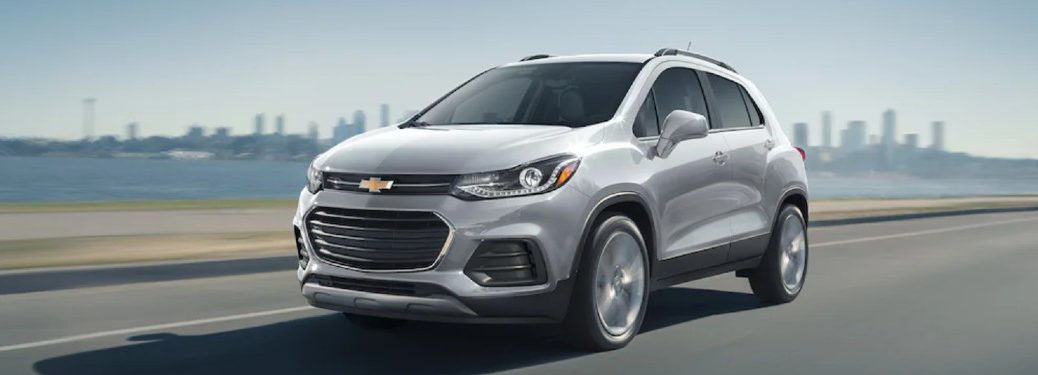 2021 Chevrolet Trax driving on a road