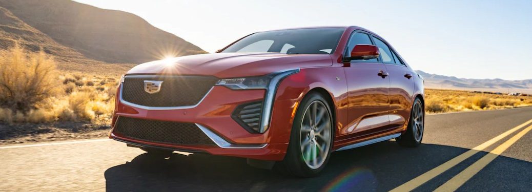 2021 Cadillac CT4 front profile