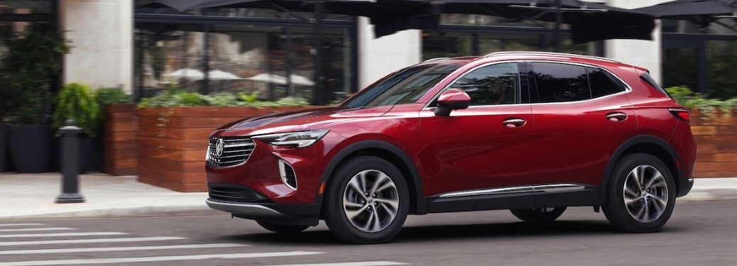 2021 Buick Envision parked on a street