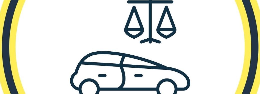 a law element above a car