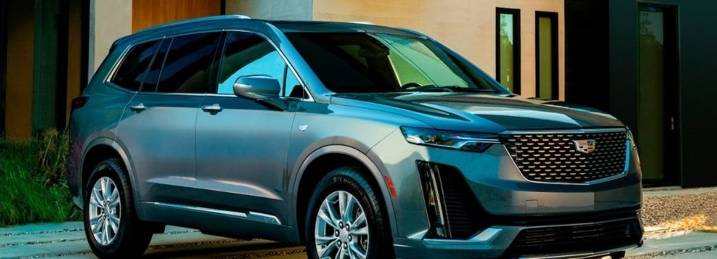 front quarter view of the 2022 Cadillac XT6