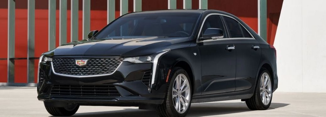 front quarter view of the 2022 Cadillac CT4