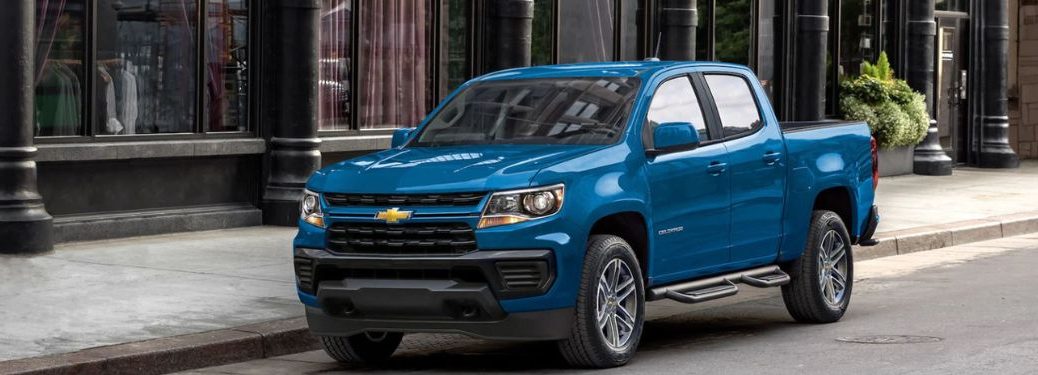 An image of the Blue 2023 Chevrolet Colorado ZR2.