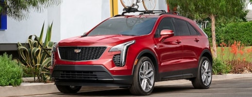 2022 cadillac xt5 parked