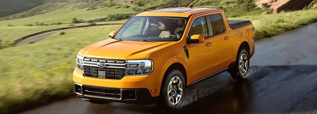 2023 Ford Maverick front and side view