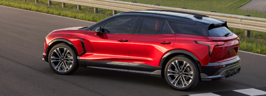 2024 Chevrolet Blazer EV on road