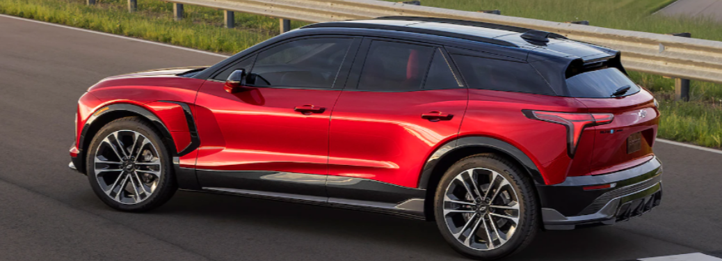 2024 Chevrolet Blazer EV on road