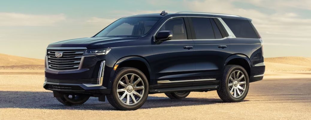 2023 Cadillac Escalade Parked in a desert