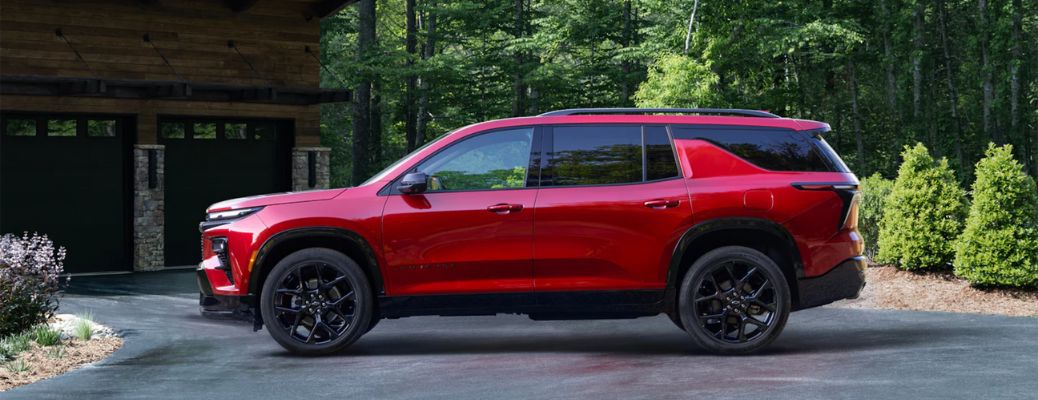 Side View of the 2024 Chevrolet Traverse