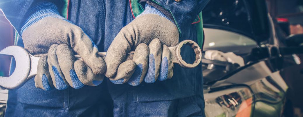 mechanic with his tool