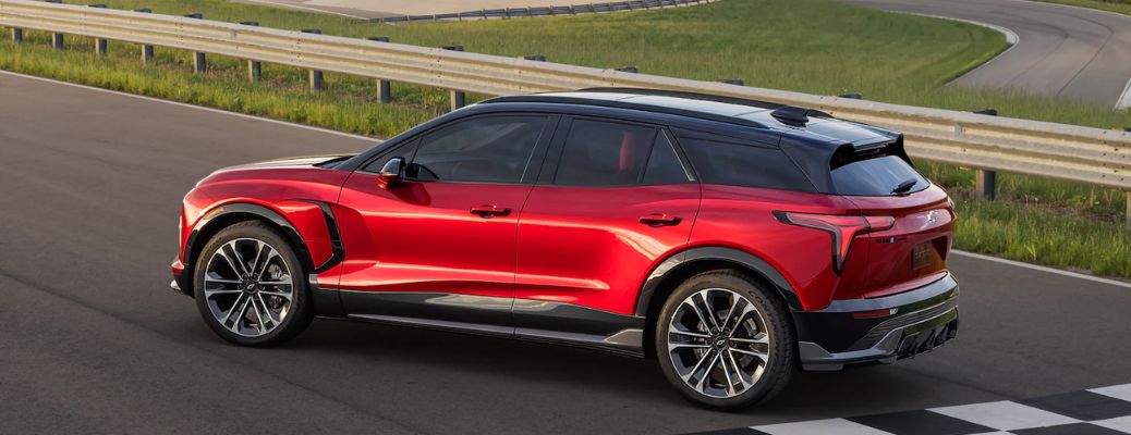 Rear Quarter View of the 2024 Chevrolet Blazer EV