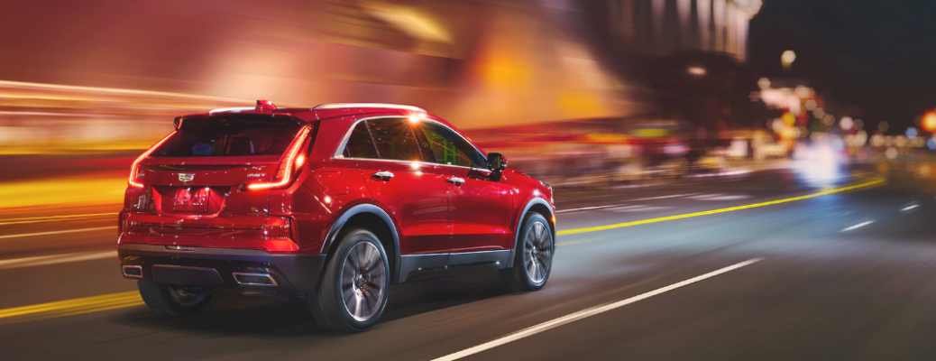 2024 Cadillac XT4 on road