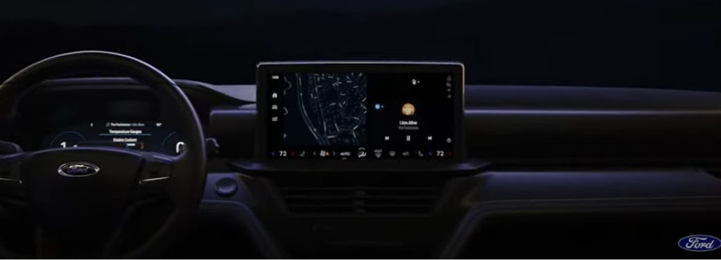 Ford vehicle's front interior