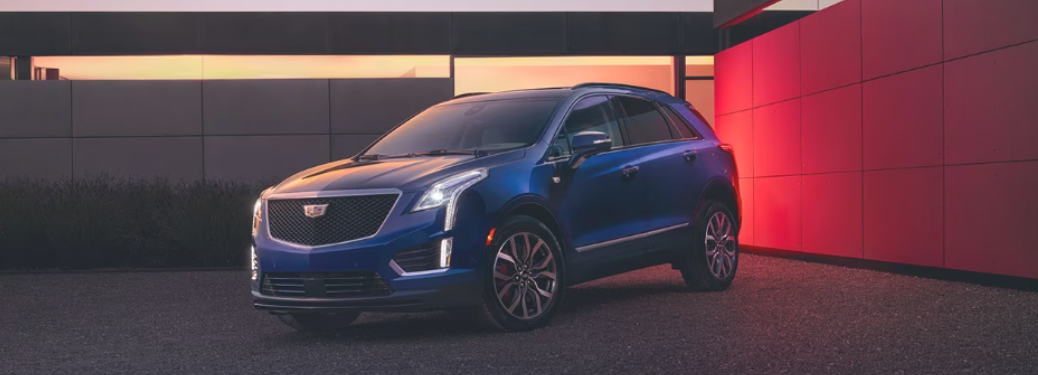 2024 Cadillac XT5 parked on a smooth terrain