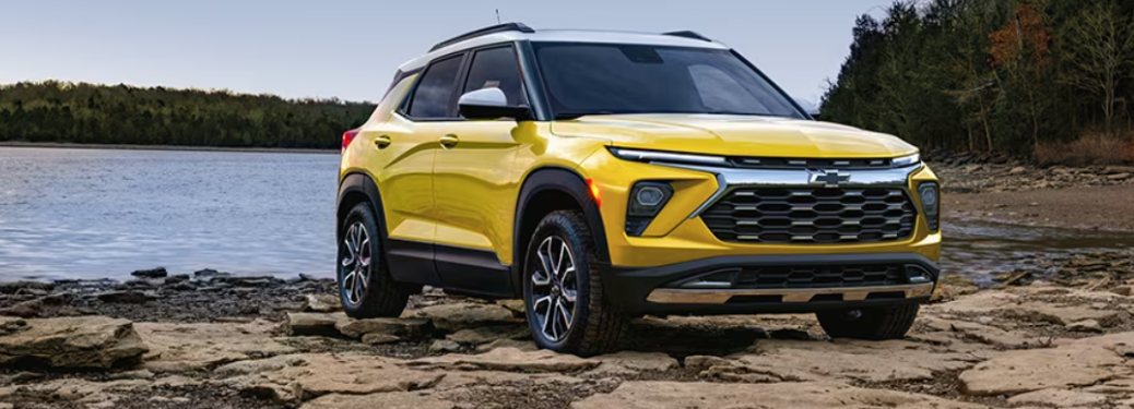 2024 Chevrolet Trailblazer near a river
