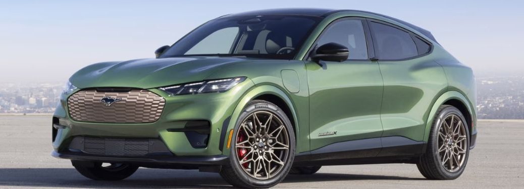 front quarter view of the 2024 Mustang Mach-e® GT