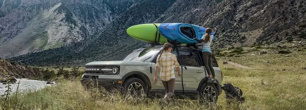 front quarter view of the 2024 Ford Bronco® Sport