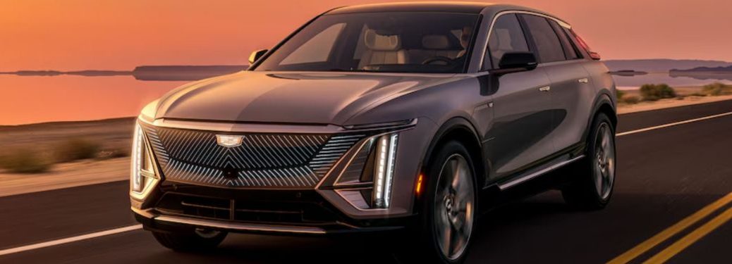 front quarter view of the 2024 Cadillac LYRIQ
