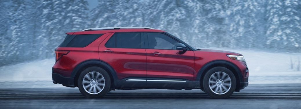 side view of the 2024 Ford Explorer