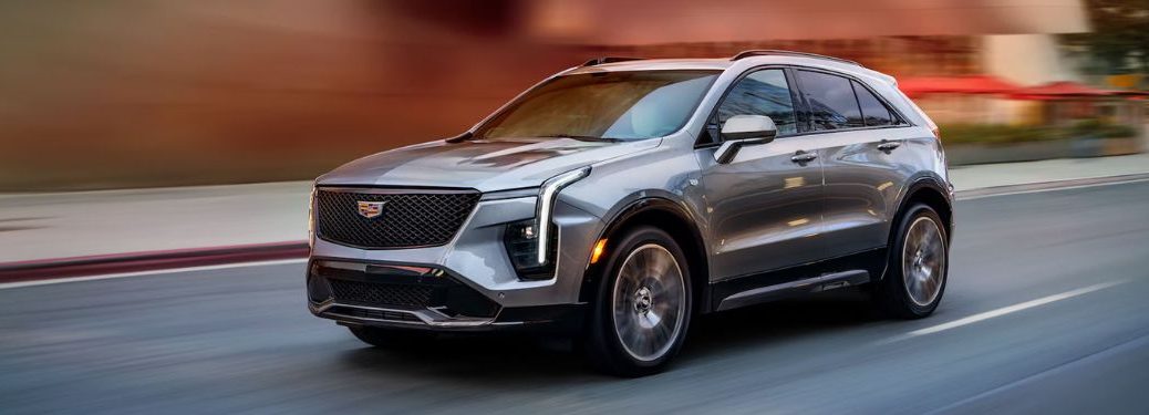 front quarter view of the 2024 Cadillac XT4