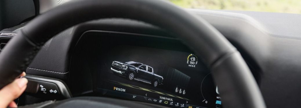 instrument cluster of the 2024 Ford Ranger®
