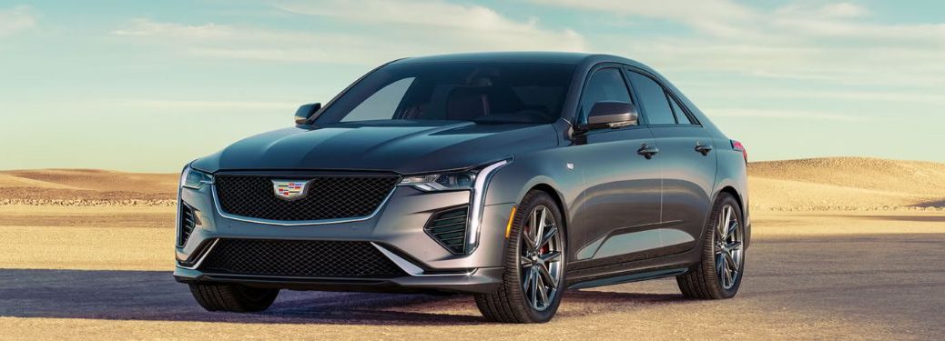 front quarter view of the 2024 Cadillac CT4