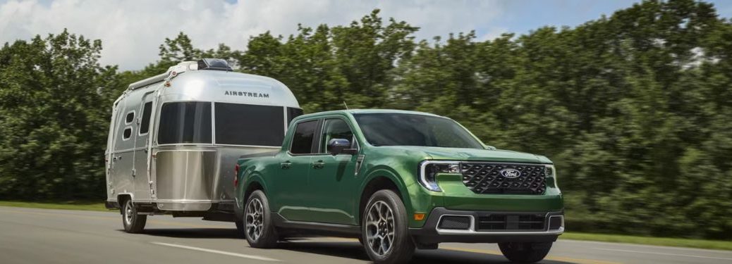 front view of a 2025 Ford Maverick® towing