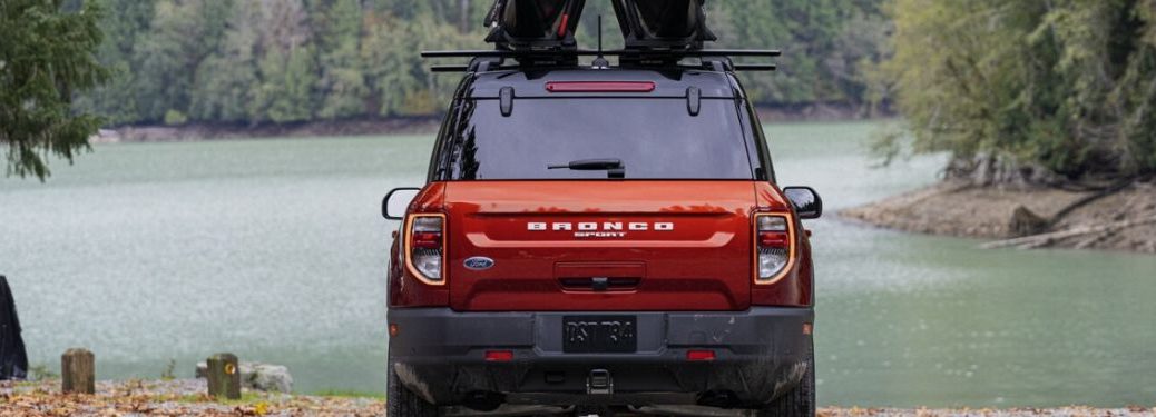 rear view of the 2024 Ford Bronco Sport®